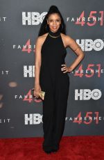 SUSAN KELECHI at Fahrenheit 451 Premiere in New York 05/08/2018