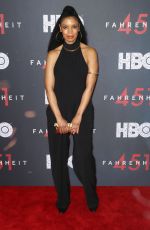 SUSAN KELECHI at Fahrenheit 451 Premiere in New York 05/08/2018
