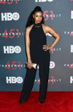 SUSAN KELECHI at Fahrenheit 451 Premiere in New York 05/08/2018
