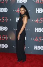 SUSAN KELECHI at Fahrenheit 451 Premiere in New York 05/08/2018