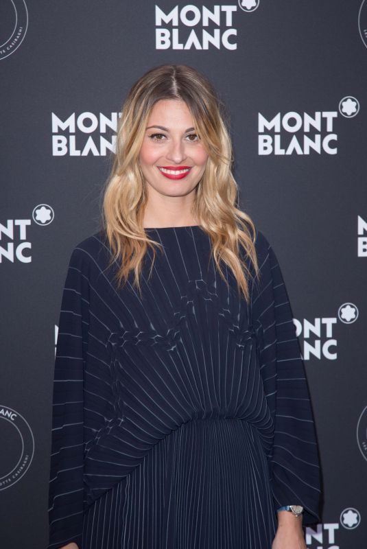 SVEVA ALVITI at Montblanc Dinner at Cannes Film Festival 05/16/2018
