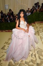 SZA at MET Gala 2018 in New York 05/07/2018