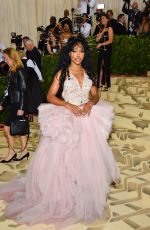 SZA at MET Gala 2018 in New York 05/07/2018