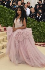 SZA at MET Gala 2018 in New York 05/07/2018