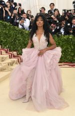SZA at MET Gala 2018 in New York 05/07/2018