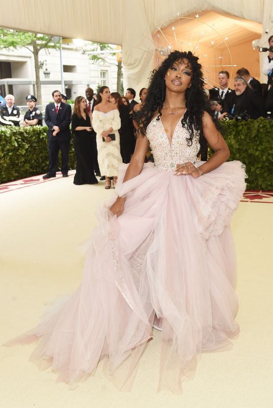 SZA at MET Gala 2018 in New York 05/07/2018