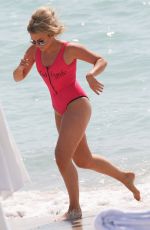 TALLIA STORM in Swimsuit on the Beach in Cannes 05/12/2018