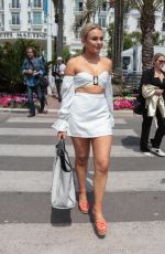 TALLIA STORM Out and About in Cannes 05/09/2018
