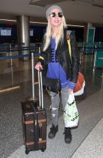 TARA REID at LAX Airport in Los Angeles 05/02/2018