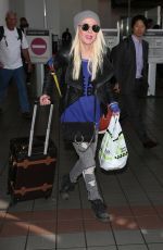 TARA REID at LAX Airport in Los Angeles 05/02/2018
