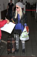 TARA REID at LAX Airport in Los Angeles 05/02/2018