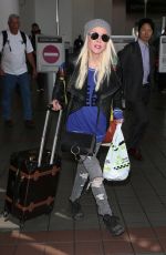 TARA REID at LAX Airport in Los Angeles 05/02/2018