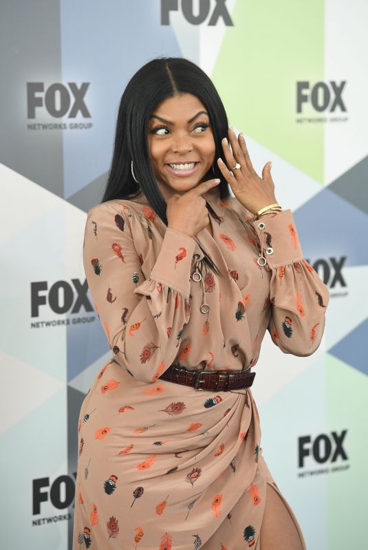 TARAJI P. HENSON at Fox Network Upfront in New York 05/14/2018