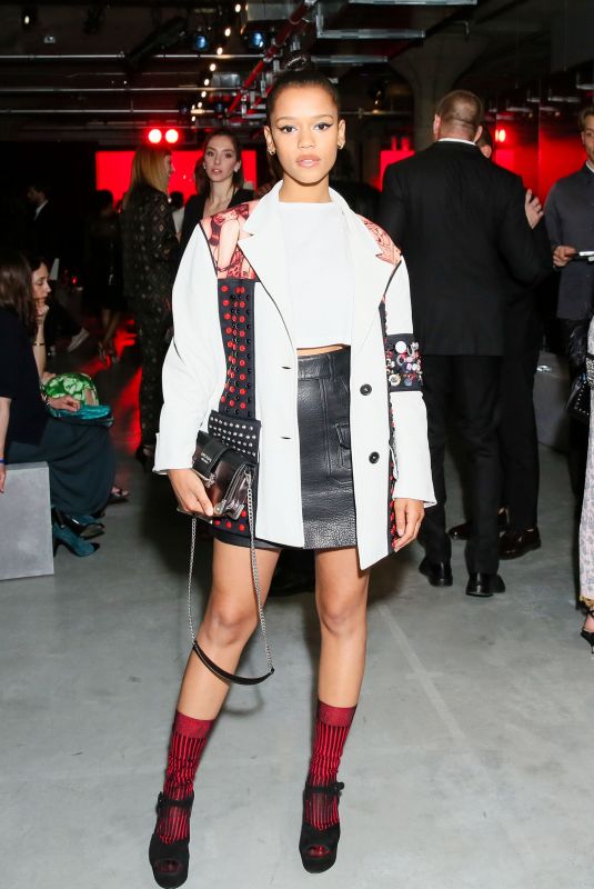TAYLOR RUSSELL at Prada Resort: 2019 Show in New York 05/04/2018