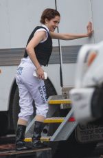 TERESA PALMER on the Set of Ride Like A Girl in Melbourne 05/21/2018