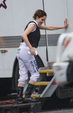 TERESA PALMER on the Set of Ride Like A Girl in Melbourne 05/21/2018