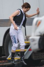 TERESA PALMER on the Set of Ride Like A Girl in Melbourne 05/21/2018