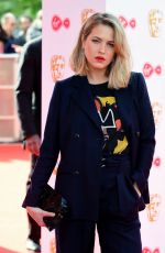 TESS WARD at Bafta TV Awards in London 05/13/2018