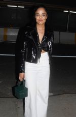 TESSA THOMPSON Out in New York 05/11/2018