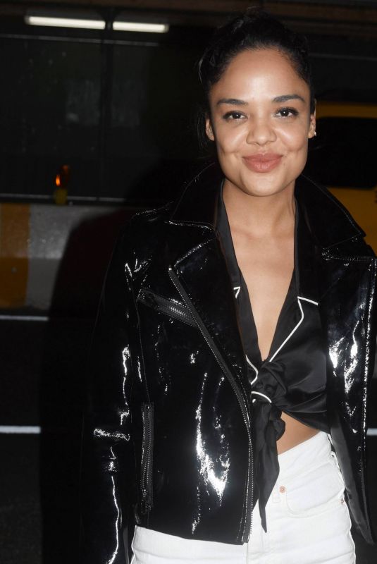 TESSA THOMPSON Out in New York 05/11/2018