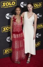 THANDIE NEWTON and PHOEBE WALLER-BRIDGE at Solo: A Star Wars Story Premiere in London 05/23/2018