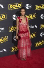 THANDIE NEWTON and PHOEBE WALLER-BRIDGE at Solo: A Star Wars Story Premiere in London 05/23/2018