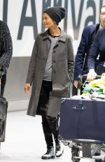 THANDIE NEWTON at Heathrow Airport in London 04/30/2018