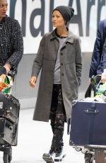 THANDIE NEWTON at Heathrow Airport in London 04/30/2018