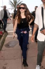 THYLANE BLONDEAU at Hotel Martinez in Cannes 05/09/2018