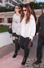 THYLANE BLONDEAU Ou on Croisette in Cannes 05/10/2018