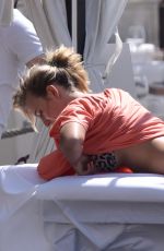 TIFFANY WATSON at a Beach in Marbella 05/09/2018
