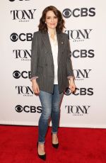 TINA FEY at Tony Awards Nominees Photocall in New York 05/02/2018