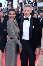 TINA KUNAKEY at Girls of the Sun Premiere at Cannes Film Festival 05/12/2018