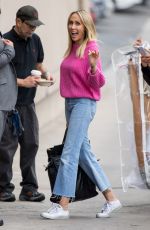 TISH CYRUS at Jimmy Kimmel Live in Los Angeles 05/01/2018