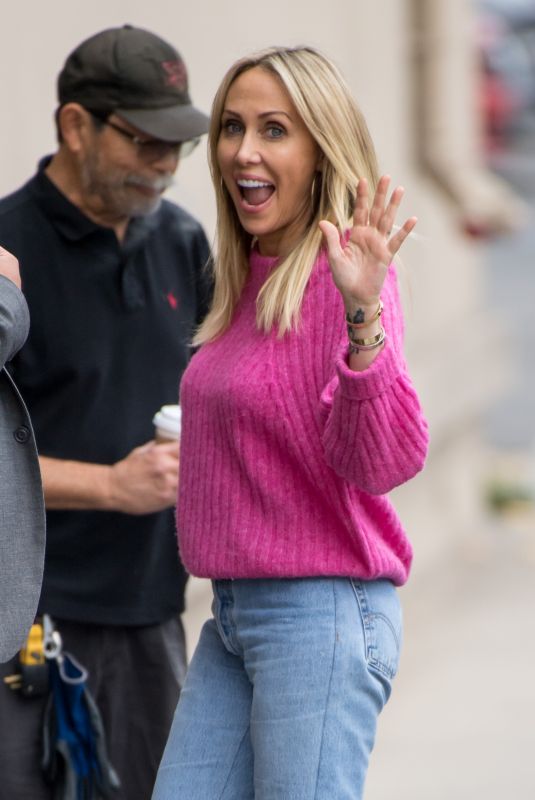 TISH CYRUS at Jimmy Kimmel Live in Los Angeles 05/01/2018