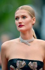 TONI GARRN at Burning Premiere at 71st Annual Cannes Film Festival 05/16/2018