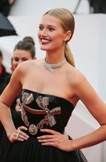 TONI GARRN at Burning Premiere at 71st Annual Cannes Film Festival 05/16/2018