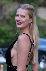 TONI GARRN at Montblanc Dinner at Cannes Film Festival 05/16/2018