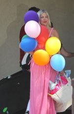 TORI SPELLING Clebrates Her 45th Birthday at Garland Hotel in Los Angeles 05/16/2018