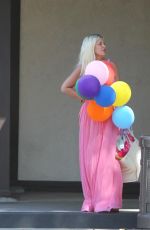 TORI SPELLING Clebrates Her 45th Birthday at Garland Hotel in Los Angeles 05/16/2018