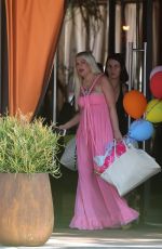 TORI SPELLING Clebrates Her 45th Birthday at Garland Hotel in Los Angeles 05/16/2018