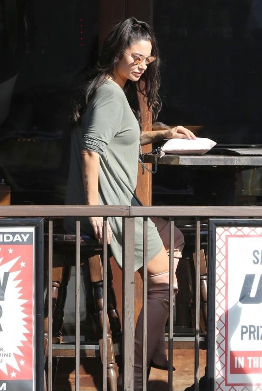 TULISA CONTOSTAVLOS at a Bar in Los Angeles 05/22/2018