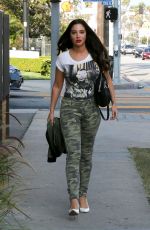 TULISA CONTOSTAVLOS Heading to Recording Studio in Los Angeles 05/25/2018
