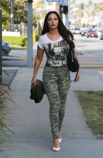 TULISA CONTOSTAVLOS Heading to Recording Studio in Los Angeles 05/25/2018
