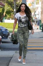 TULISA CONTOSTAVLOS Heading to Recording Studio in Los Angeles 05/25/2018