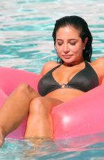 TULISA CONTOSTAVLOS in Bikini at a Pool in Los Angeles 05/19/2018