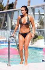 TULISA CONTOSTAVLOS in Bikini at a Pool in Los Angeles 05/19/2018