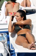 TULISA CONTOSTAVLOS in Bikini at a Pool in Los Angeles 05/19/2018