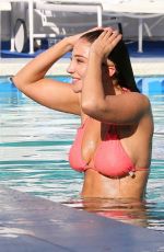 TULISA CONTOSTAVLOS in Bikini at a Pool in Los Angeles 05/24/2018