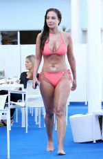 TULISA CONTOSTAVLOS in Bikini at a Pool in Los Angeles 05/24/2018